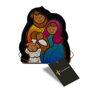Mini Silhouette Nativity with Sheep
