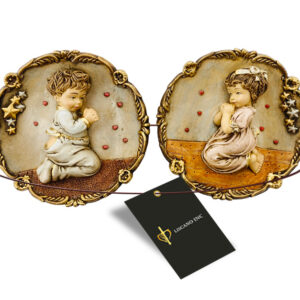 Set x2 Children Plate - Plaque