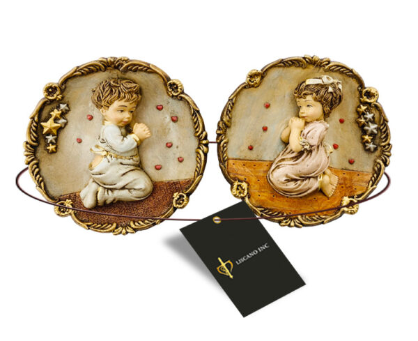 Set x2 Children Plate - Plaque