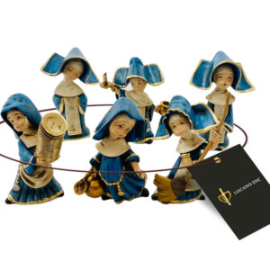 Set x6 Nuns