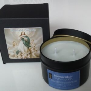 Immaculate Conception candle