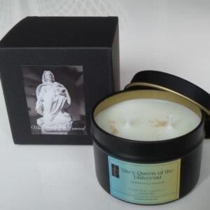 Mary Queen of the Universal candle