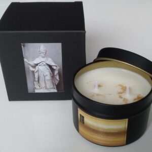Saint Augustine candle